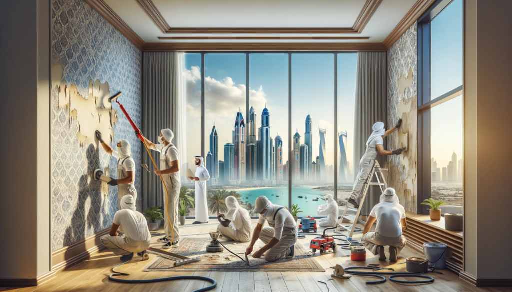 Wallpaper Removal Services Dubai