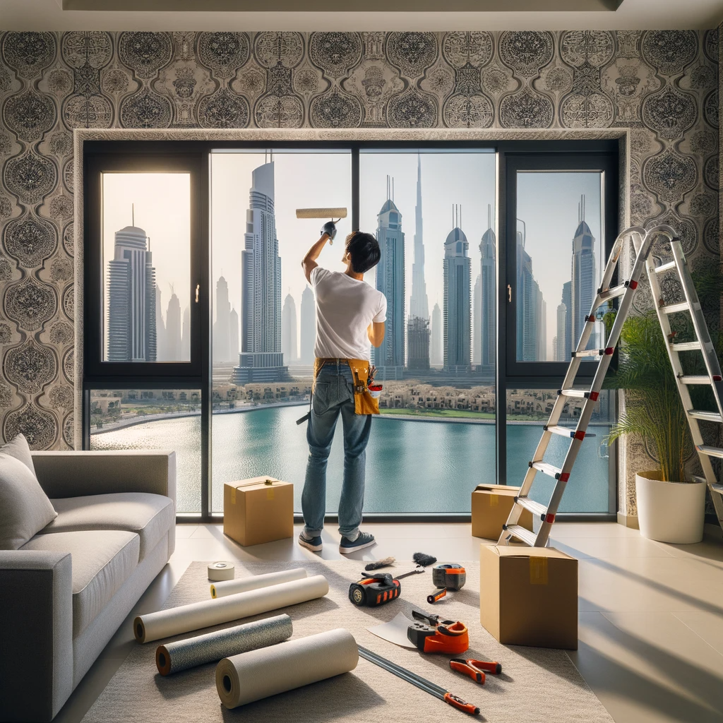 Wallpaper Fixing in Dubai